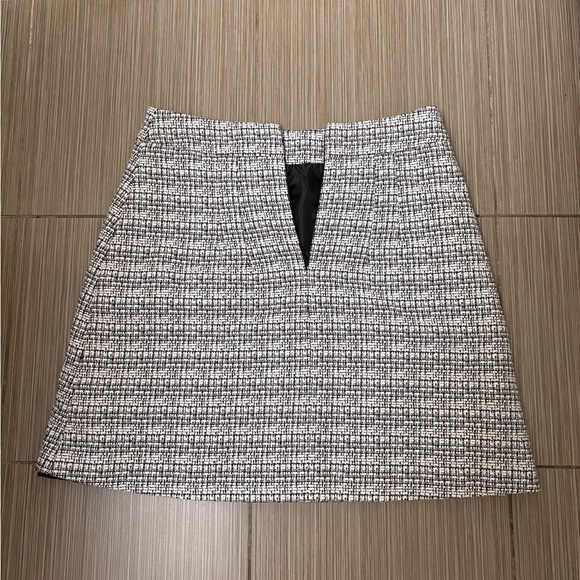 Express Gray Mini A-Line Skirt for Work - Picture 2 of 3